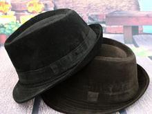 爵士帽图片,复古时尚的街头演绎